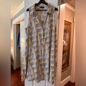 Alfani, 20W sleeveless dress with a swing dress style